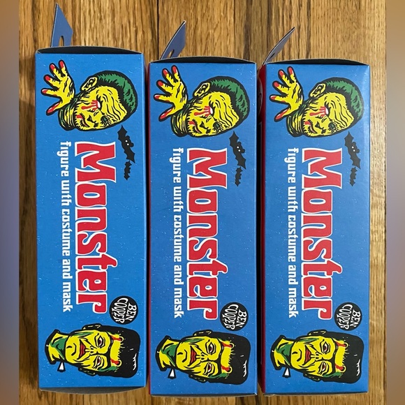 NECA BEN COOPER MONSTER COSTUME KID PHANTOM, INVISIBLE MAN, VAMPIRE GIRL FIGURES - Picture 4 of 6